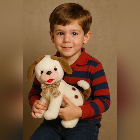 Poky Little Puppy Dog Plush Toy Playskool Little Golden Book 12 Inch 1988 - Picture 1 of 11
